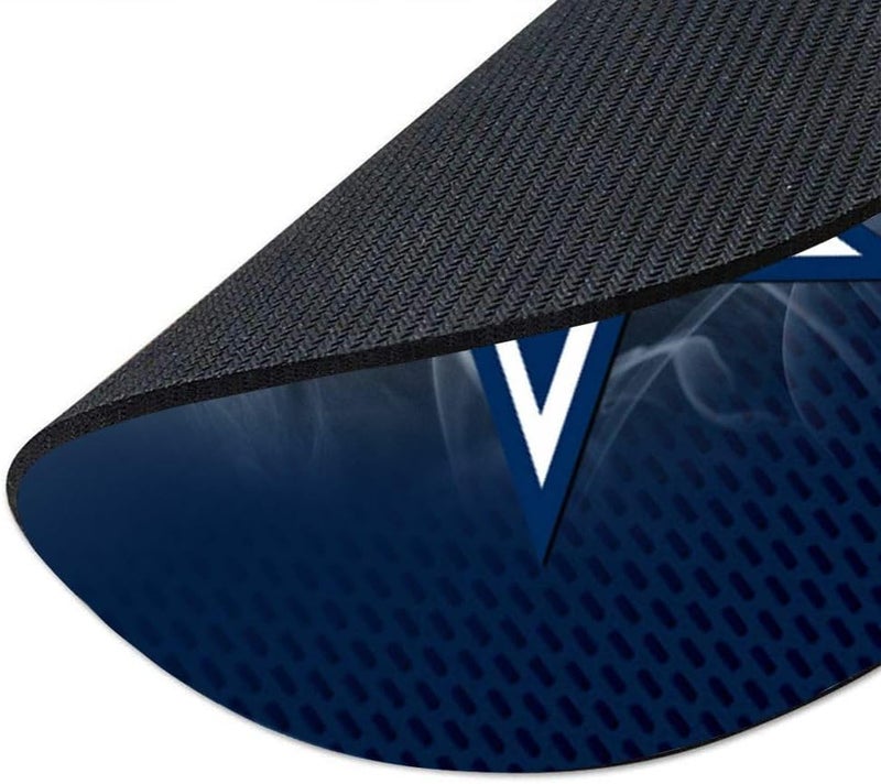 ZYJTEK Sports Round Mouse Pad,Green YellowDesign Non-Slip Rubber Base Mousepad for Computers Laptop Desk,Gaming Mouse Mat for Football Fans - Image 5